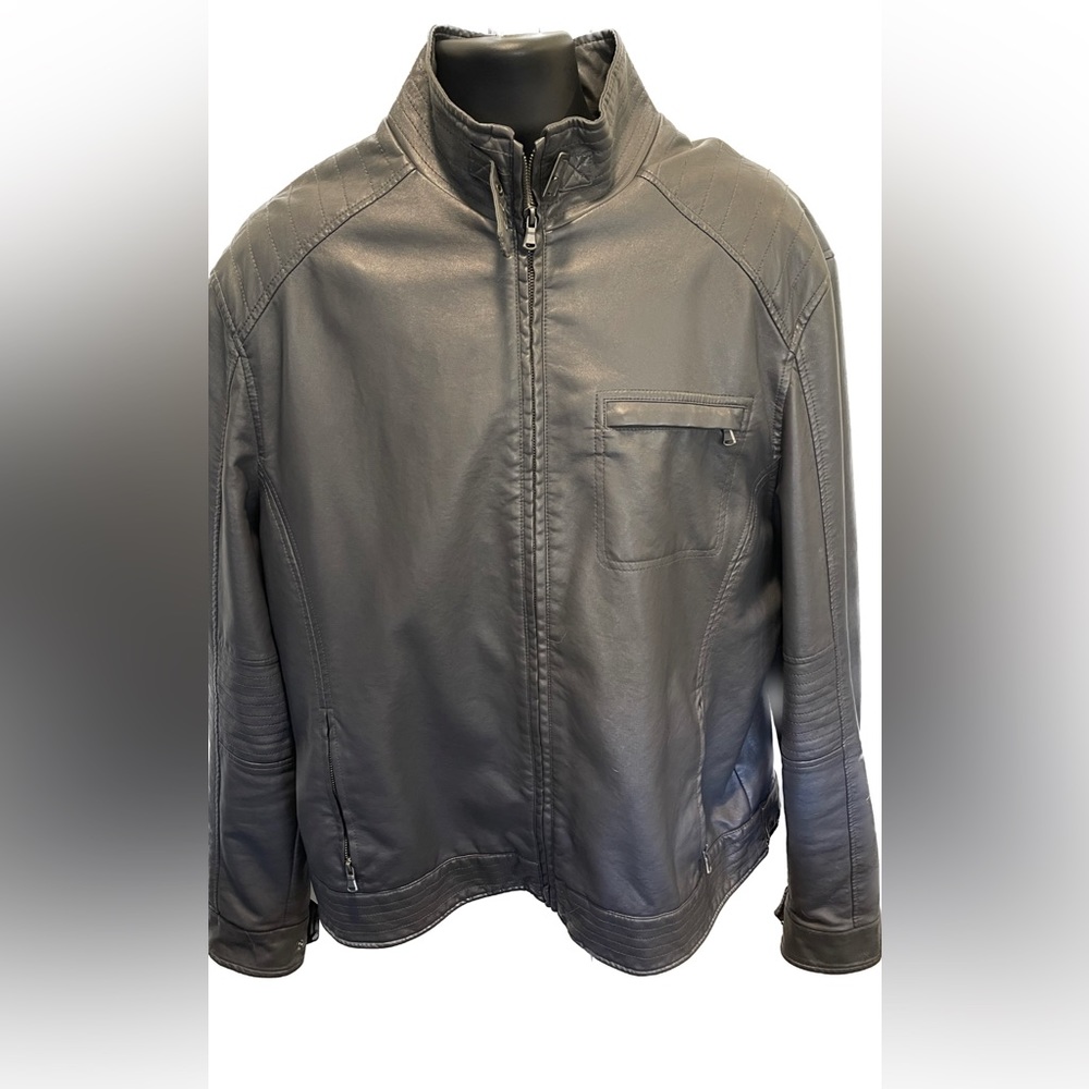 Kenneth Cole Reaction Moto Jacket size XXl